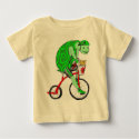 Quick Silver Turtle on a bike t-shirts