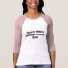 Ladies 3/4 Sleeve Raglan (Fitted)