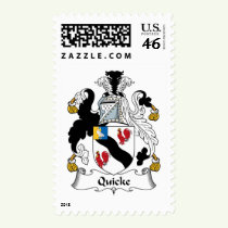 Quicke Family Crest Stamps