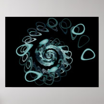 Quicksilver Helix Print