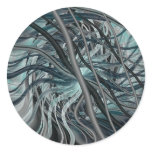 Quicksilver Round Sticker
