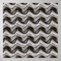 Quicksilver Zig Zags Poster