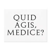 Quid Agis, Medice? Post Cards