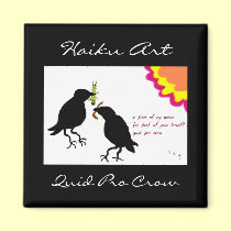 Quid Pro Crow Magnet