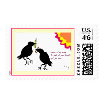 Quid Pro Crow Postage postage