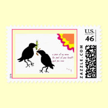 Quid Pro Crow Postage postage