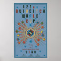 Quidditch World Cup Blue Poster print