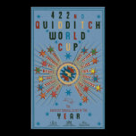 Quidditch World Cup Blue Poster posters