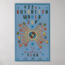 Quidditch World Cup Blue Poster