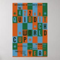 Quidditch World Cup Checkerboard Poster