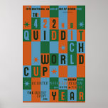Quidditch World Cup Checkerboard Poster