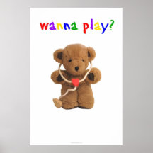 "Quiera jugar?" Poster
