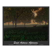 Quiet Autum Afternoon posters by Nightscape_Creations Quiet Autum Afternoon posters