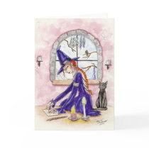 'Quiet Contemplation' Blank Greeting Card