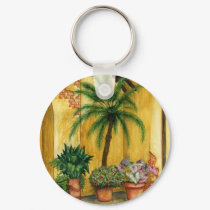 Quiet Corner Keychain by 13BlackCatsDesigns Quiet Corner Keychain