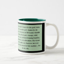 Quiet Courage Inspirational Verse Coffee Mugs