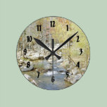 Quiet Getaway At The Creek wall clocks