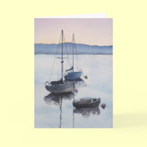 Quiet in the Bay card