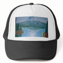 quiet lake Ball Cap hats