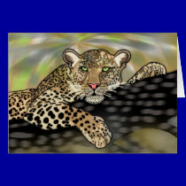 quiet leopard cards