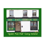 Quiet Man Pub Postcard