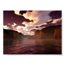 Quiet morning on the river posters