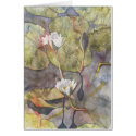 Quiet Morning Water Lillies card