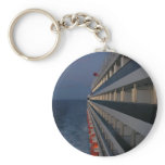 Quiet Night at Sea Keychain