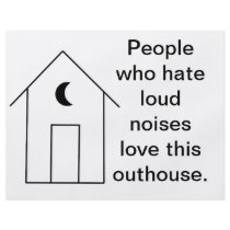 Quiet Outhouse Flyers