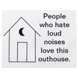 Quiet Outhouse flyers