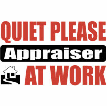 Quiet Please Appraiser At Work photo sculptures
