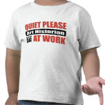 Quiet Please Art Historian At Work Shirt
