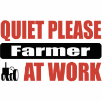 Quiet Please Farmer At Work photo sculptures by busybrain Quiet Please Farmer At Work photo sculptures