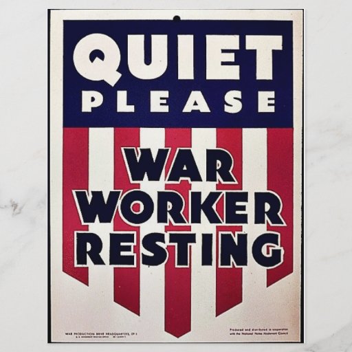 Quiet Please Flyer