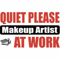 Quiet Please Makeup Artist At Work photo sculptures by busybrain Quiet Please Makeup Artist At Work photo sculptures