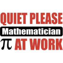 Quiet Please Mathematician At Work photo sculptures