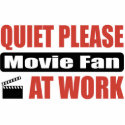 Quiet Please Movie Fan At Work photo sculptures by busybrain Quiet Please Movie Fan At Work photo sculptures