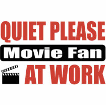 Quiet Please Movie Fan At Work photo sculptures