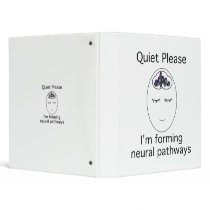 Quiet Please Neural Pathways Binder