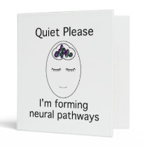 Quiet Please Neural Pathways Binder binders
