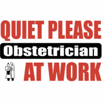 Quiet Please Obstetrician At Work photo sculptures