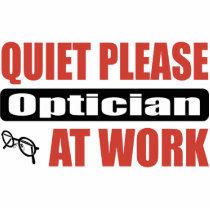 Quiet Please Optician At Work photo sculptures by busybrain Quiet Please Optician At Work photo sculptures