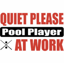 Quiet Please Pool Player At Work photo sculptures by busybrain Quiet Please Pool Player At Work photo sculptures
