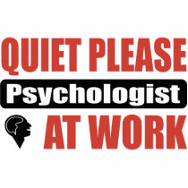 Quiet Please Psychologist At Work photo sculptures