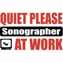 Quiet Please Sonographer At Work photo sculptures by busybrain Quiet Please Sonographer At Work photo sculptures