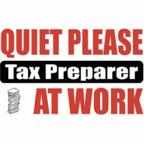Quiet Please Tax Preparer At Work photo sculptures by busybrain Quiet Please Tax Preparer At Work photo sculptures