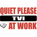 Quiet Please TVI At Work Photo Cut Outs