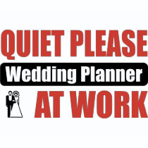 Quiet Please Wedding Planner At Work