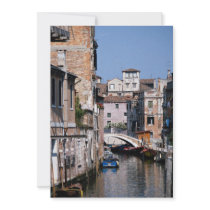 Quiet residential quarter, Venice, Italy Personalized Invite