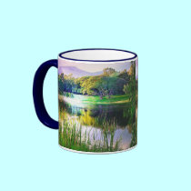 Quiet Stream Mug by deesbasenjis Quiet Stream Mug